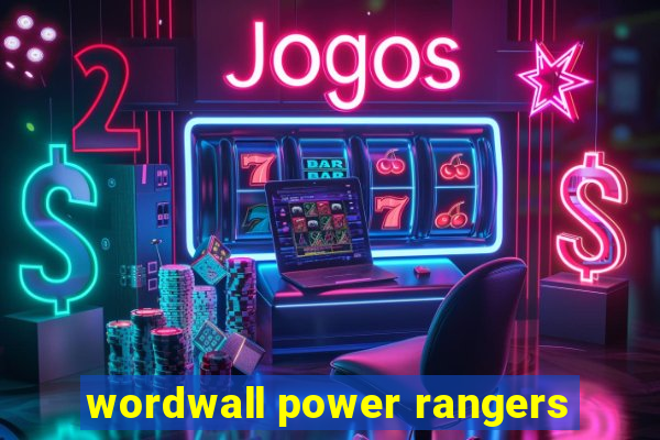 wordwall power rangers